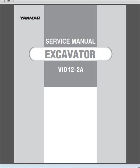 yanmar vio12 2a manual